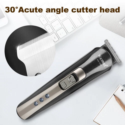 Professional Hair Clippers for Men Cordless Trimmer Beard Cutting Machine Barber - Picture 8 of 12