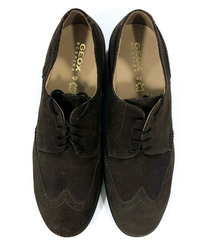 GEOX RESPIRA Herrenschuhe Leder Oxford italienisches Patent U42R7F Gr. 43/9 (US) - Bild 8 von 10
