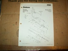 1979 FMC- Bolens Power Steering Kit Model 18112 Parts List
