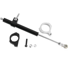 Twin Power Steering Damper Kits Black 87972