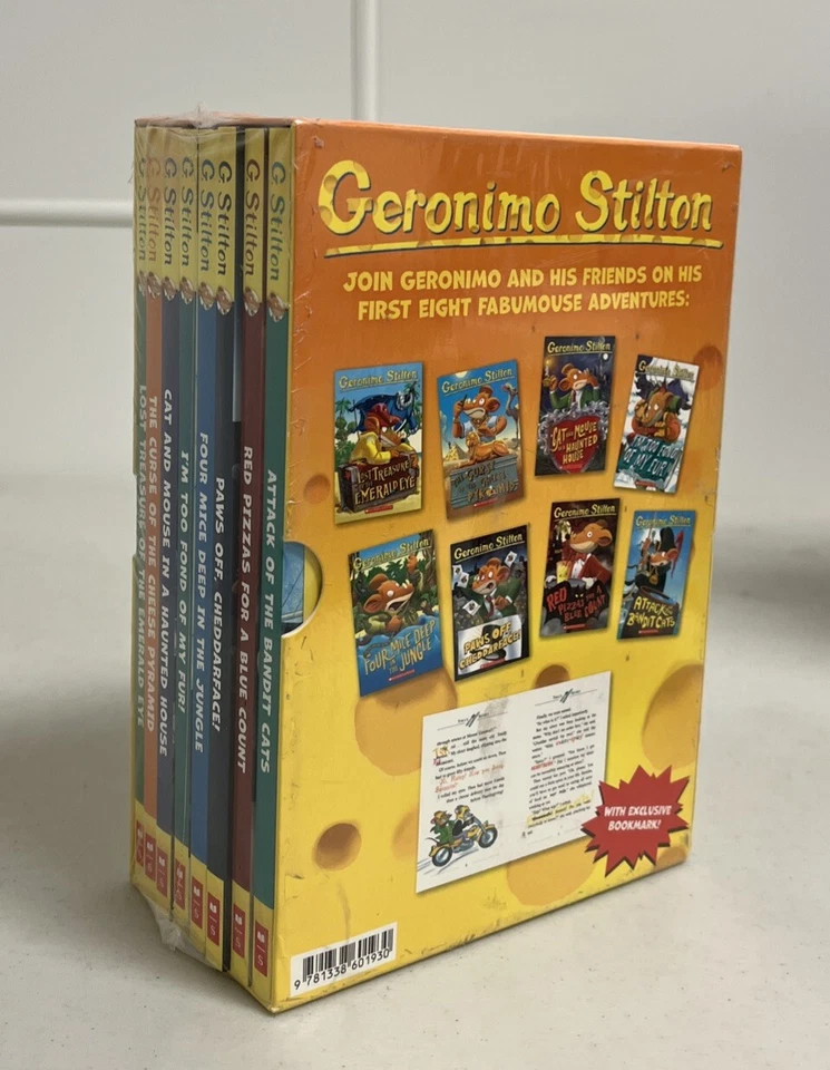 Geronimo Stilton Books Volume 1-8 Box Set Brand New! - Image 2 of 3