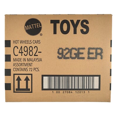 Hot Wheels sealed R Case Longcard 2022 72 Stück Kiste NEU & OVP