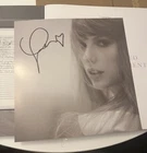 Taylor Swift The Tortured Poets Department Vinyl with Hand Signed Photo Heart