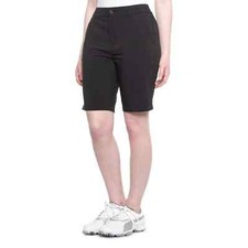 NWT TOMMY BAHAMA Women's Black Golf QUICK DRY EASY CARE STRETCH Shorts- MEDIUM