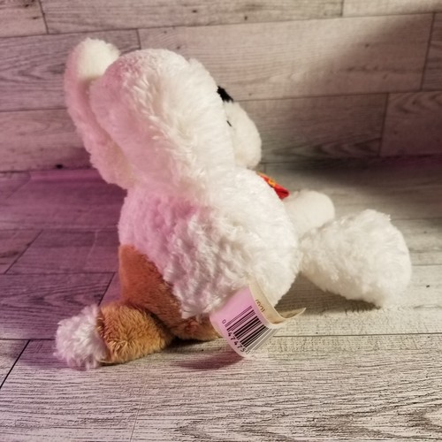DAN DEE DOG PLUSH CHENILLE FLORAL PUPPY RAINBOW FLOWERS 10 INCHES TUSH TAG - Picture 4 of 8