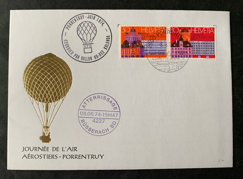 Switzerland Suisse 1974 - Ballonpost cover / 02