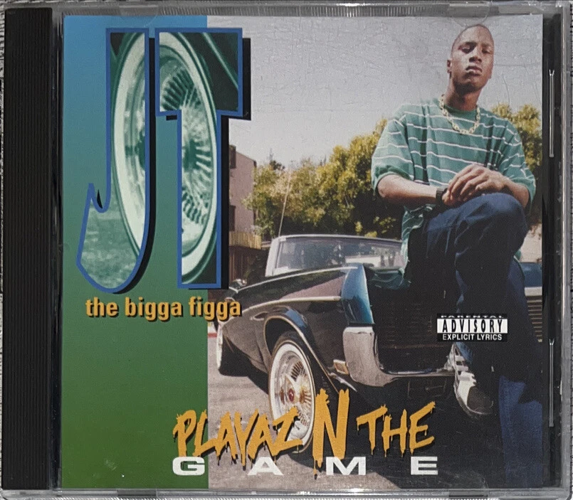 JT The Bigga Figga - Playaz N The Game (CD, 1994, Get Low) GLR001 REAL OG  PRESS
