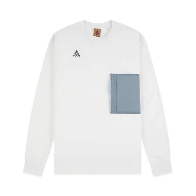 nike acg long sleeve pocket tee