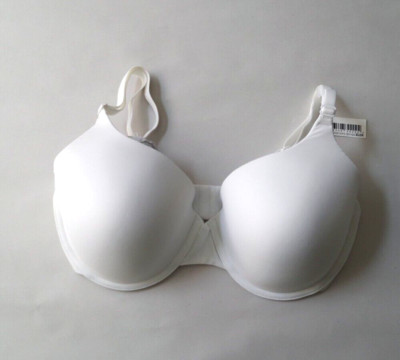 Amazon Essentials Women's Classic T-shirt Bra White 36 DD Padded