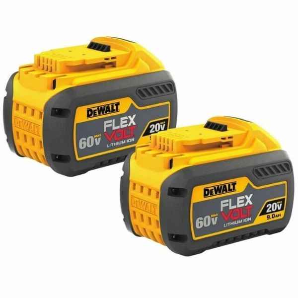 DEWALT DCB6092 Flexvolt LiIon Battery 2 Pack for sale online eBay