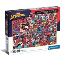 Clementoni Puzzle 1000 Teile Marvel Spiderman Impossible (39657)