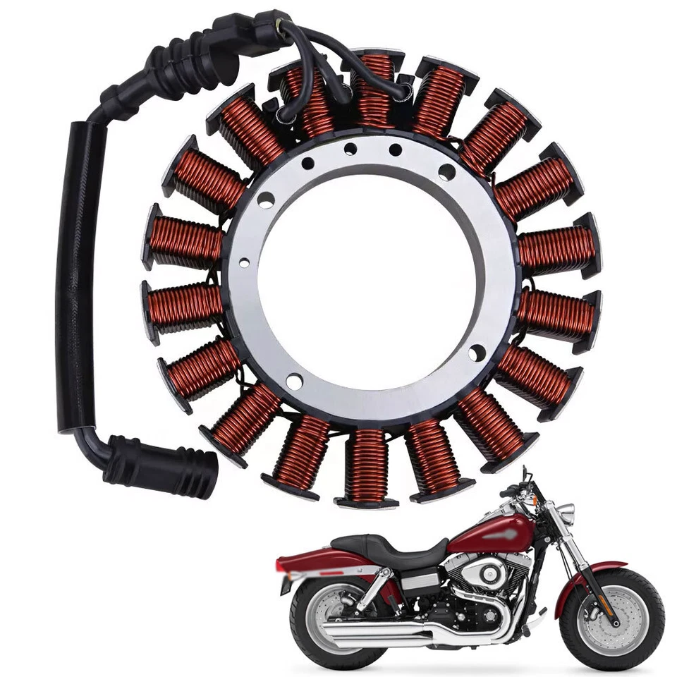Bobina de estator de 40 amperios 30017-08 30017-08 A para Harley FLST Heritage Softail 2008-2009 Foto 2 de 4