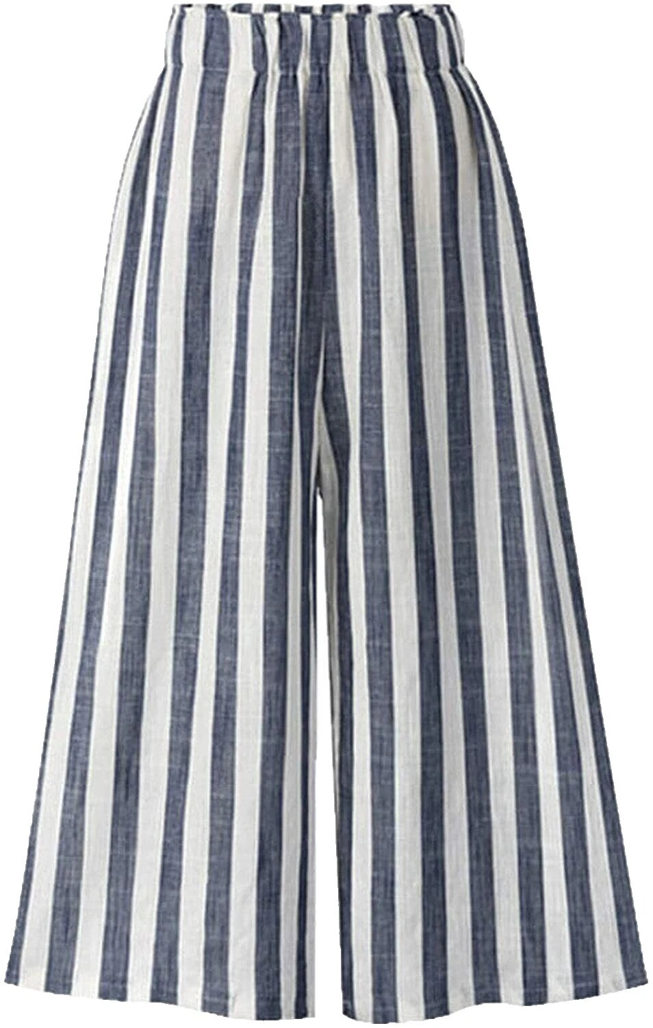 Striped Cotton Pants for Women