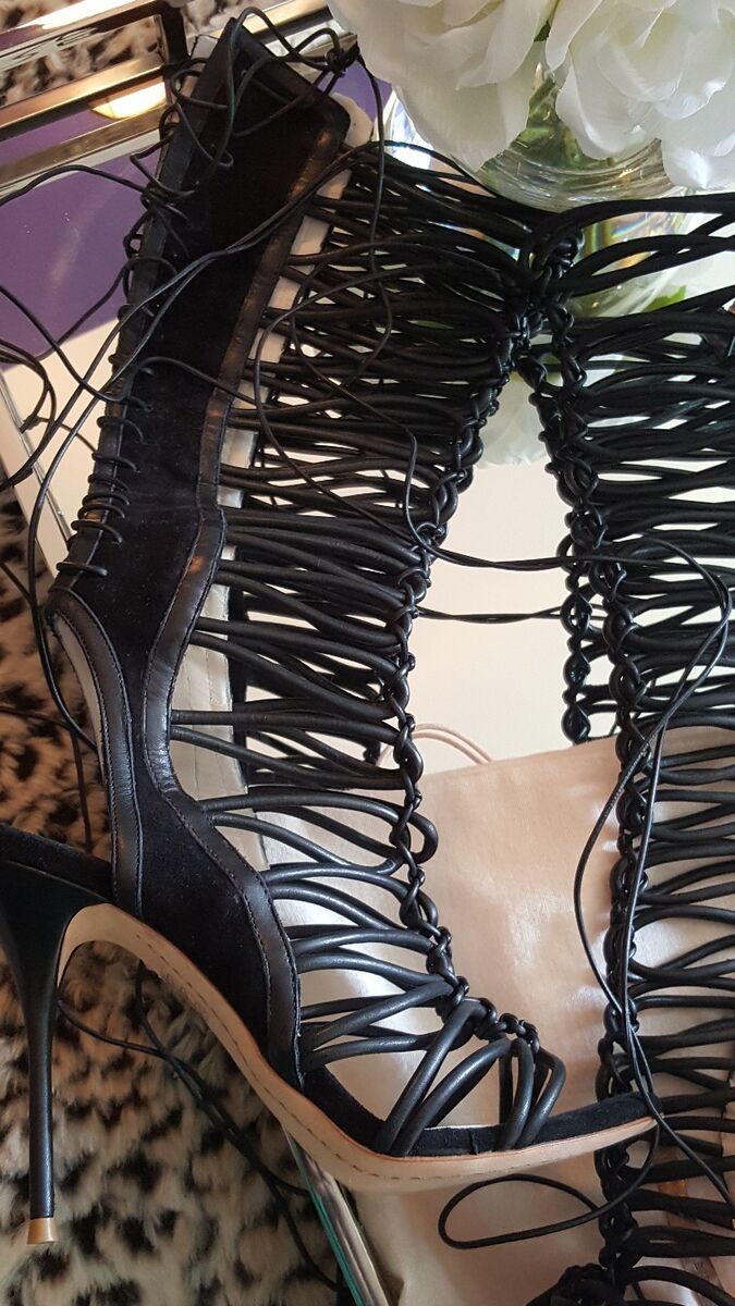 NEW SOPHIA WEBSTER Clementine Knee High Gladiator Lace Up NEW SOPHIA WEBSTER Clementine Knee High Gladiator Lace Up