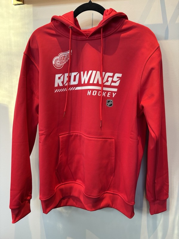 Men’s XL  NWT Detroit Red Wings RED Hoodie