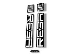 Rock Shox REBA 2020 Fork Decal Mountain Bike Cycling Sticker Adhesive White