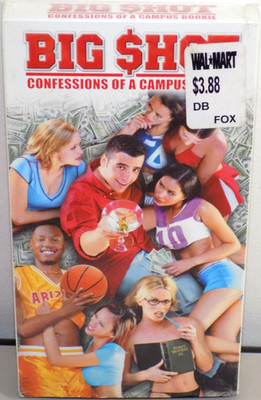 (SHRINK) BIG SHOT CONFESSIONS OF A CAMPUS BOOKIE VHS ''NICE''