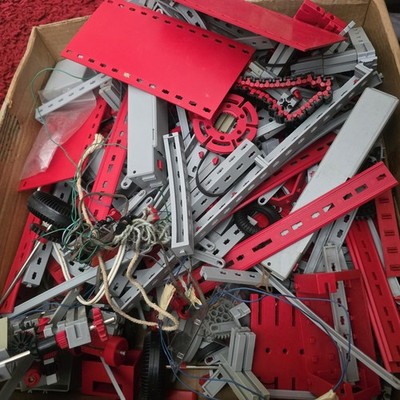 Großer Posten Fischertechnik Restposten ungeprüft Konvolut Teile