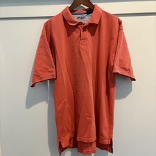 Y2K American Eagle Polo Shirt Mens Large Classic Fit Short Sleeve Golf Preppy