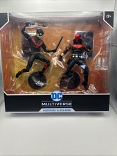 SEALED McFarlane DC Multiverse Nightwing And Red Hood 2 Pack Brand New