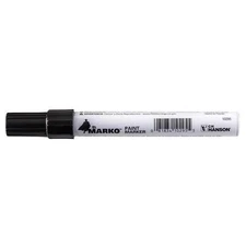 C.H. Hanson El Marko Black Valve Tip Paint Marker (Case of 12)