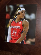 Aaliyah Edwards Autographed 8x10 Photo Basketball WNBA Connecticut Suns UConn