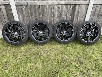 BMW M Sport MV2 18” ALLOY WHEELS WITH TYRES 8x18 IS20 8036947 Gloss ...