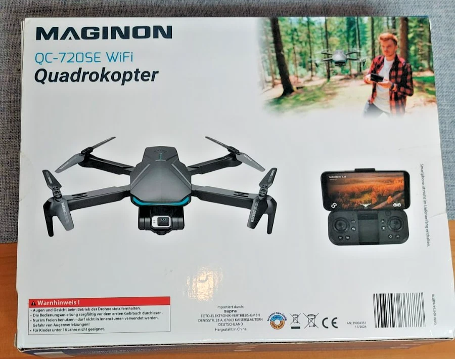 MAGINON Drohne Quadrokopter QC-720SE WIFI - Bild 2 von 2