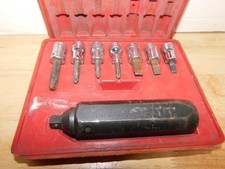 Snap-On Model PIT 120 3/8" Drive Impact Driver Set 7 Original Bits, 2/78
