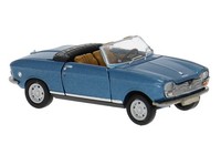 Brekina 29182 Peugeot 204 Cabriolet, Blau, 1967, H0, Neu 2026