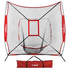 Malla Con Marco 7X7 Pies Para Practica Bateo De Beisbol Baseball Pitchers Kit US