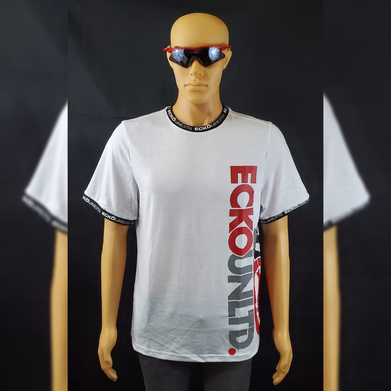Ecko Unltd  Tshirt Men's Short Sleeve Crew Neck Size S White Ecko Logo