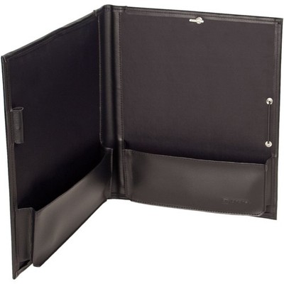 Black Standard Sheet Music Folder with Elastic Band Closure Model F2E Choral