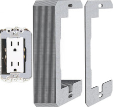 Wall Plate Spacer Metal Flush Fit Device Leveling Plates 20 Pack Receptacle