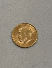 Gold 1914 1/2 Sovereign Rare Date British Coin  King George V Great Britain GOLD