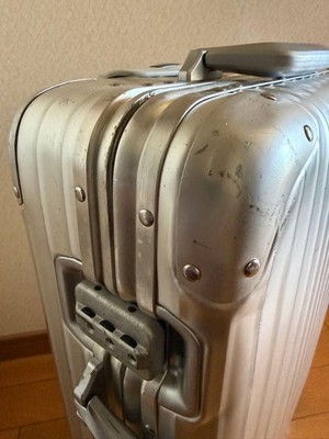 Rimowa Topas 32L Silver 2 wheels Carry Case Suitcase Cleaned | eBay
