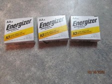 12 Energizer Industrial AA Alkaline Batteries EN91, LR6 expire 12-2034
