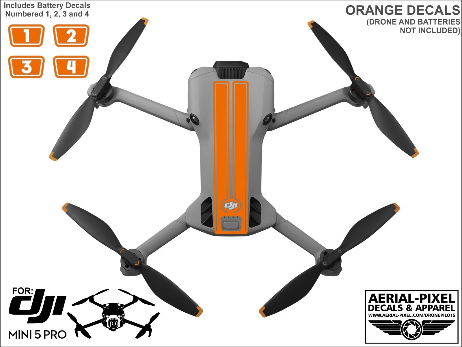 Orange Decal