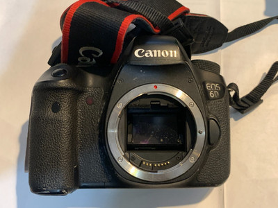 Canon EOS 6D 20.2MP Digital SLR Camera - Black 