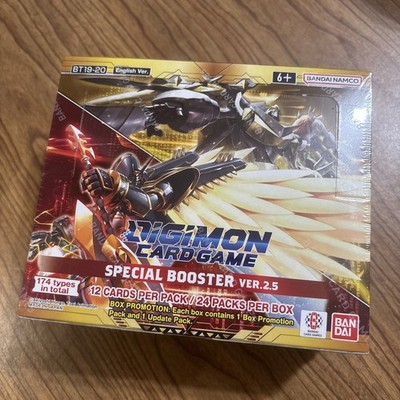 Digimon Card Game BT19-20 Special Booster Ver.2.5 Box (24 Packs)