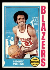 1974-75 Topps - Sidney Wicks #175 Portland Trail Blazers