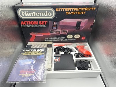 Nintendo Entertainment System Action Set NES-001 - CIB *Near Mint* *CLEAN BOX!!*