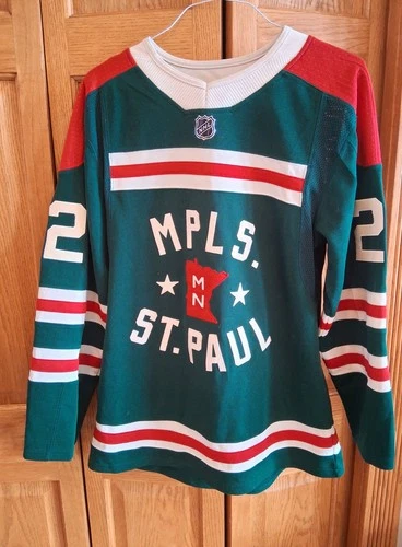 Minnesota Wild Jersey MPLS  ST. PAUL Fiala Autographed NHL Hockey Signed Size 44