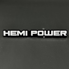 1pc Hemi Power 3d Acrylic Badge - Car Truck Emblem Fender Tailgate Trunk Sticker 1pc Hemi Power 3d Acrylic Badge - Car Truck Emblem Fender Tailgate Trunk Sticker