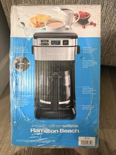 Hamilton Beach Brewstation 12 Cup Programmable Filter Coffee Machine Black -...