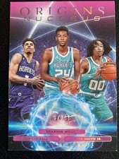 2023-24 Origins Lamelo Ball Brandon Miller Nick Smith Jr Pink Nucleus SP 64/99
