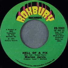 Marion Jarvis - Hell Of A Fix (7") (Near Mint (NM or M-)) - 3796879010