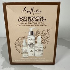 Shea Moisture  Daily Hydration Facial Regimen with 100 Virgin Coconut Oil 