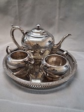 Vintage Silver  Plated EPNS Tea Service    T006