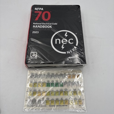 #ad #ad NFPA 70 National Electrical Code Handbook 2023 NEW Index Tabs C9 23 $89.95